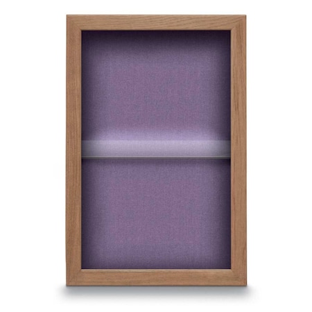 United Visual Products Indoor Enclosed Combo Board, 48"x36", Black Frame/Grey & Medium Grey UVCB4836B-GREY-MEDGRY